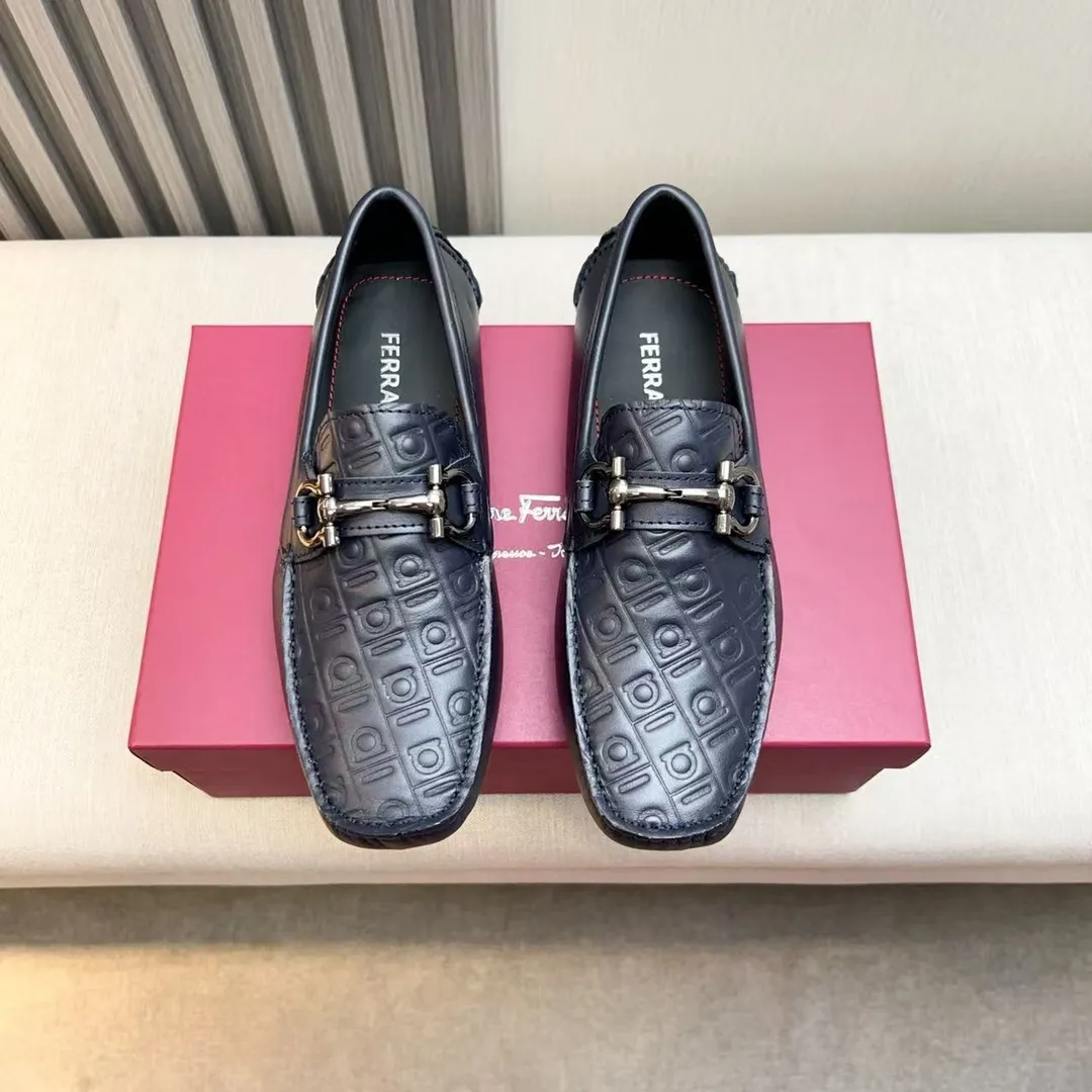 Men's men's shoes 💰620 Ferragamo new high-end quality 🔥 imported cowhide ➕ cowhide lining size 38-45
